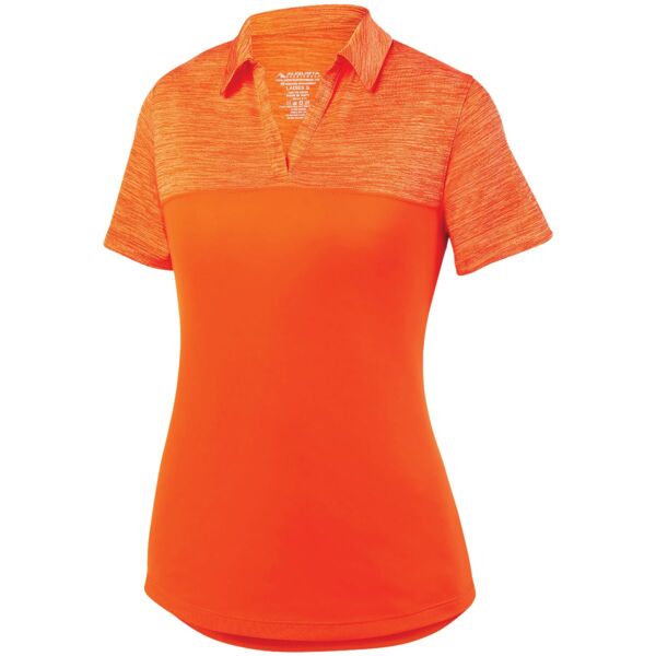 Ladies Shadow Tonal Heather Polo Thumbnail
